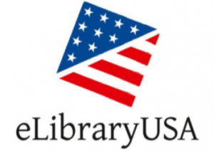 logotipo da eLibraryUSA