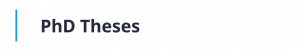 Visit the PhD Theses page